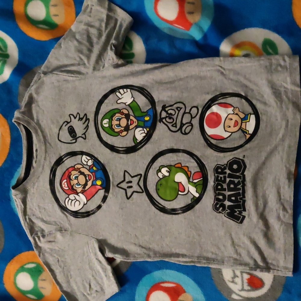Super Mario short sleeve T Shirt